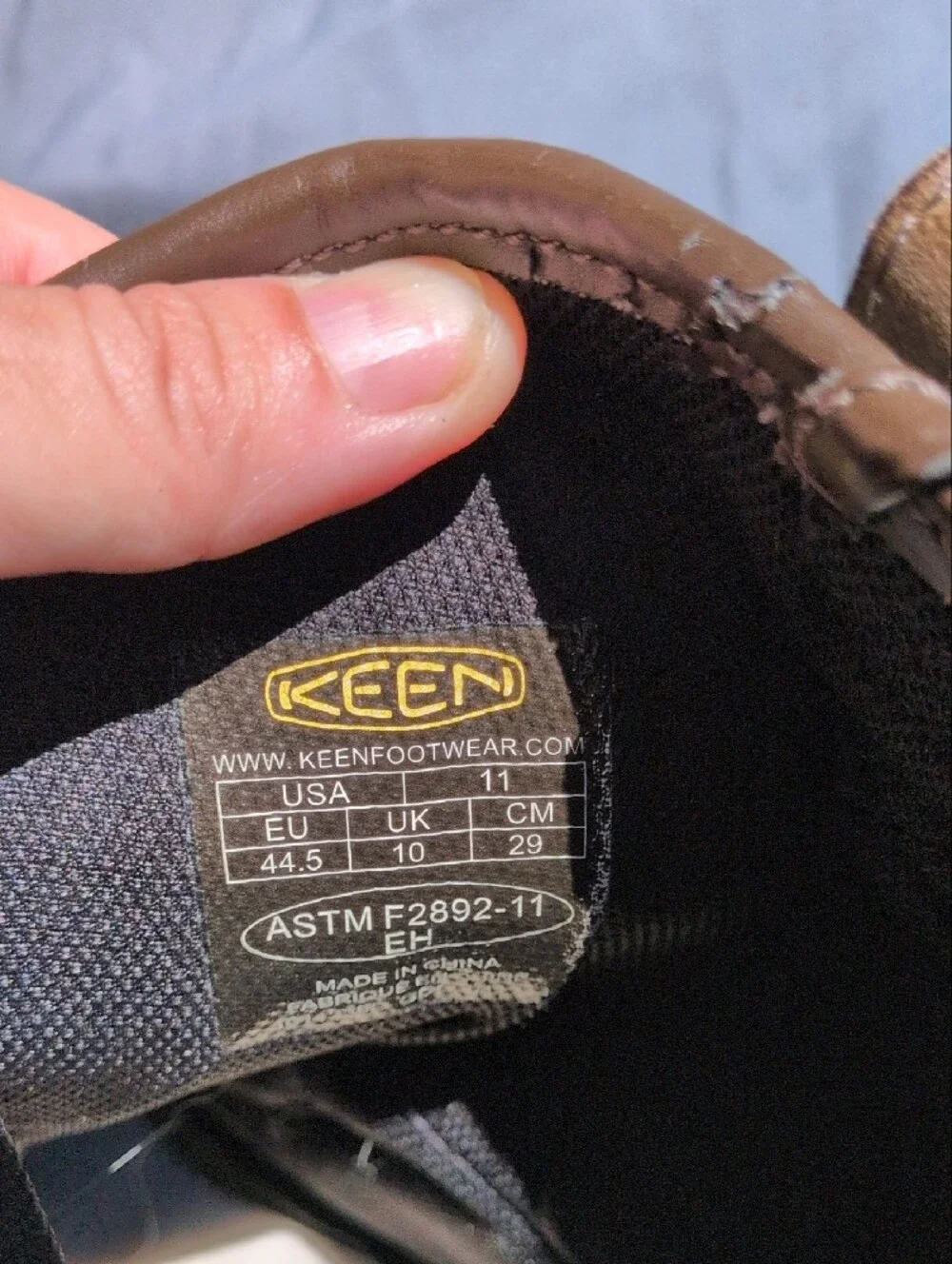 Keen Men's Brown Pull-On Work Boots